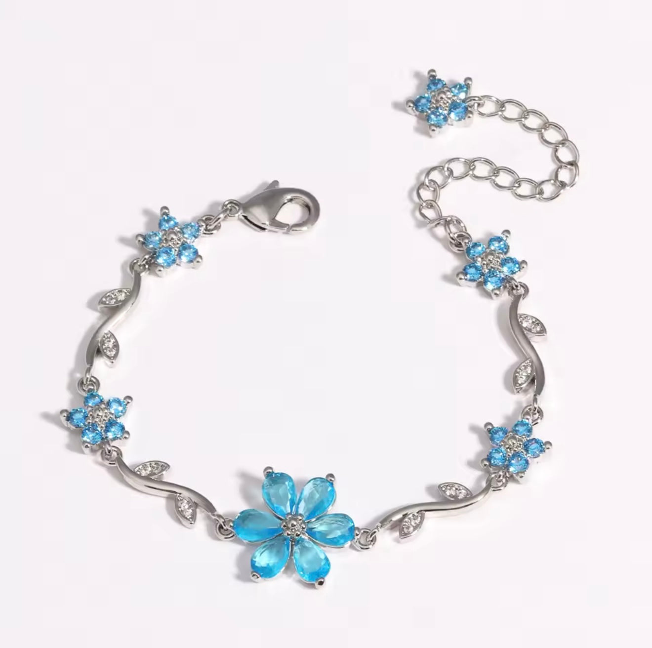 Kvetinová záhrada náramok