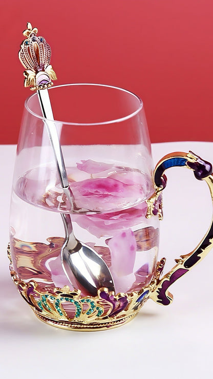 Anastasia pohár s vidličkou